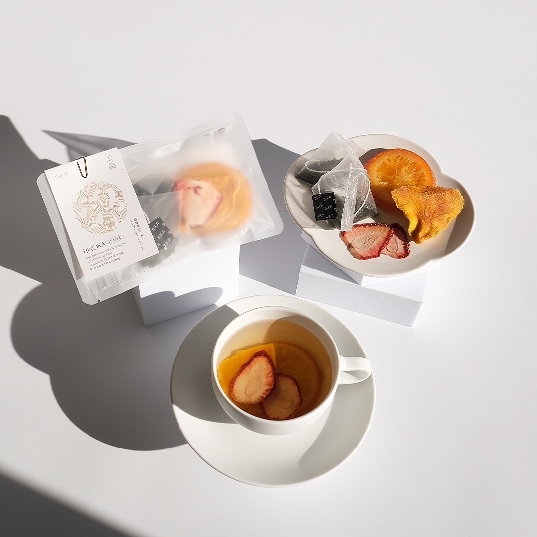 嬉野釜炒り茶のマンゴーティーエード/ HINOKA(TEA ADE)