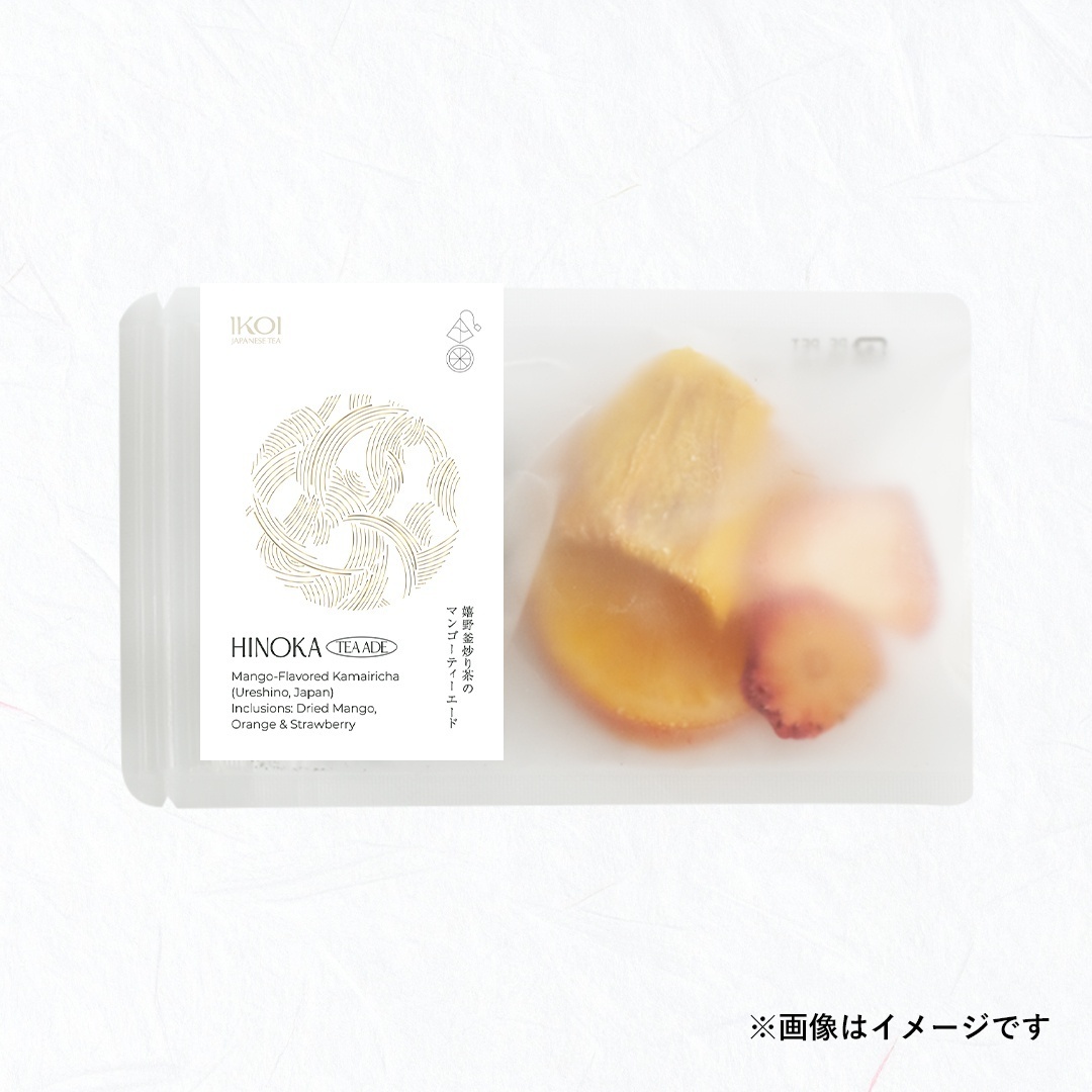 嬉野釜炒り茶のマンゴーティーエード/ HINOKA(TEA ADE)