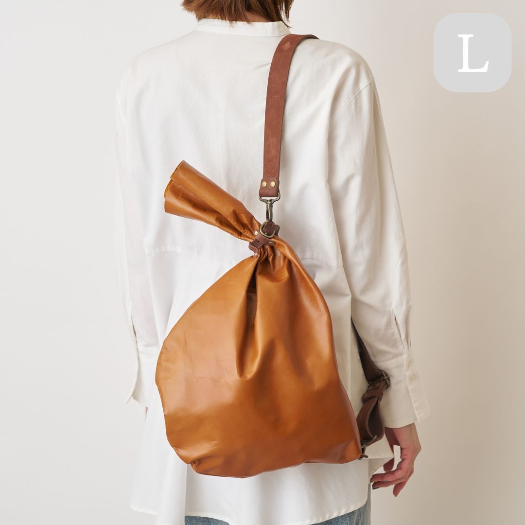 【本革なのに軽い】姫路レザー ショルダーバッグ BOTAS：Lサイズ（馬革・日本製）