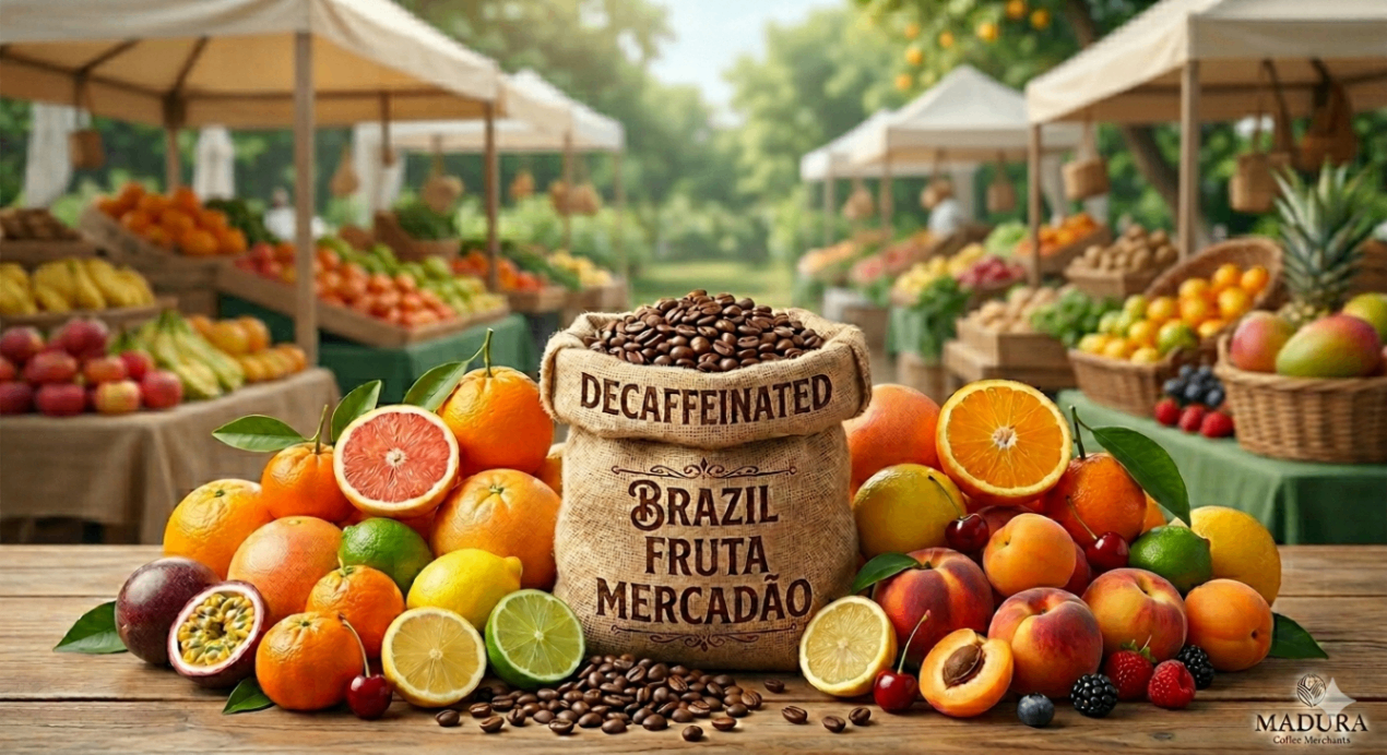 【デカフェ】ブラジル　フルッタメルカドン　100g