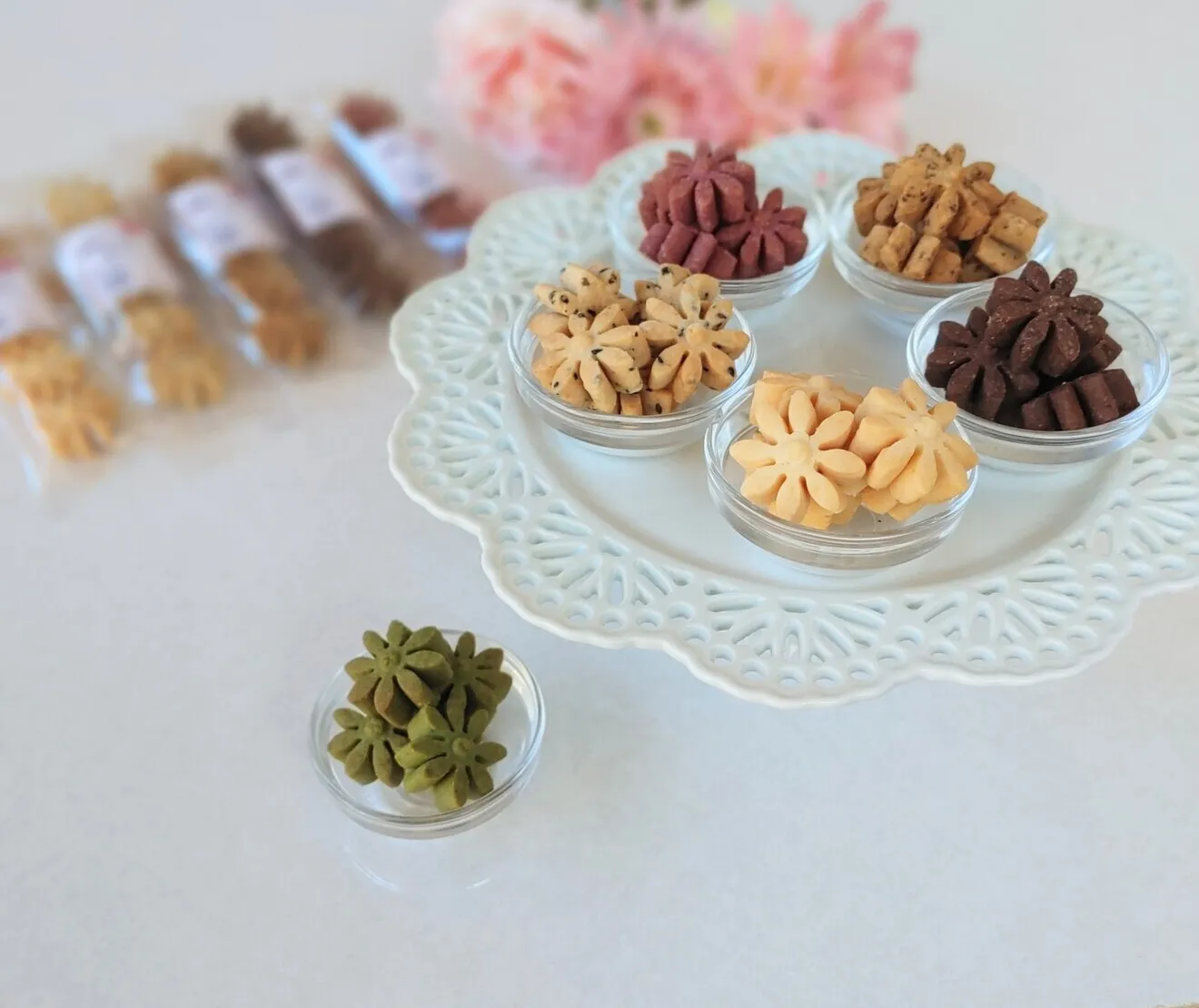 米粉の焼き菓子【無限クッキー】の冬季限定バージョン【ゆず】の7種類　今季は終了しました