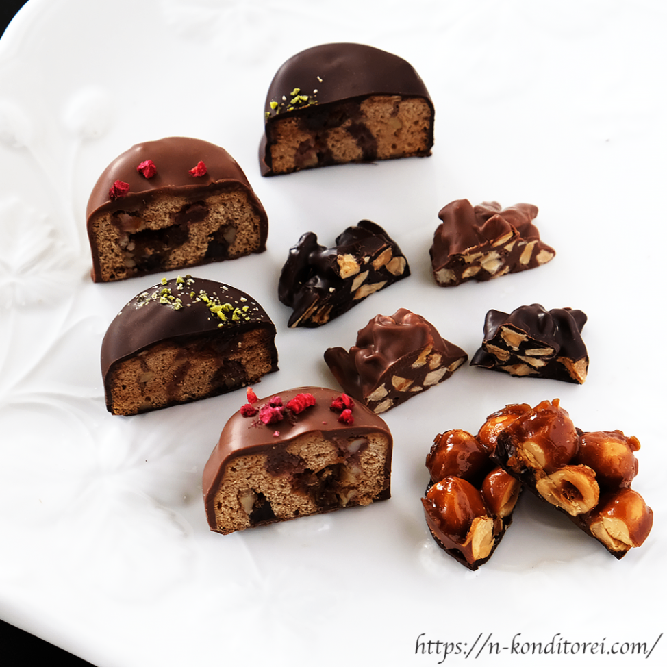 【ショコ缶】
チョコレート ドイツ菓子３種の詰め合わせ缶