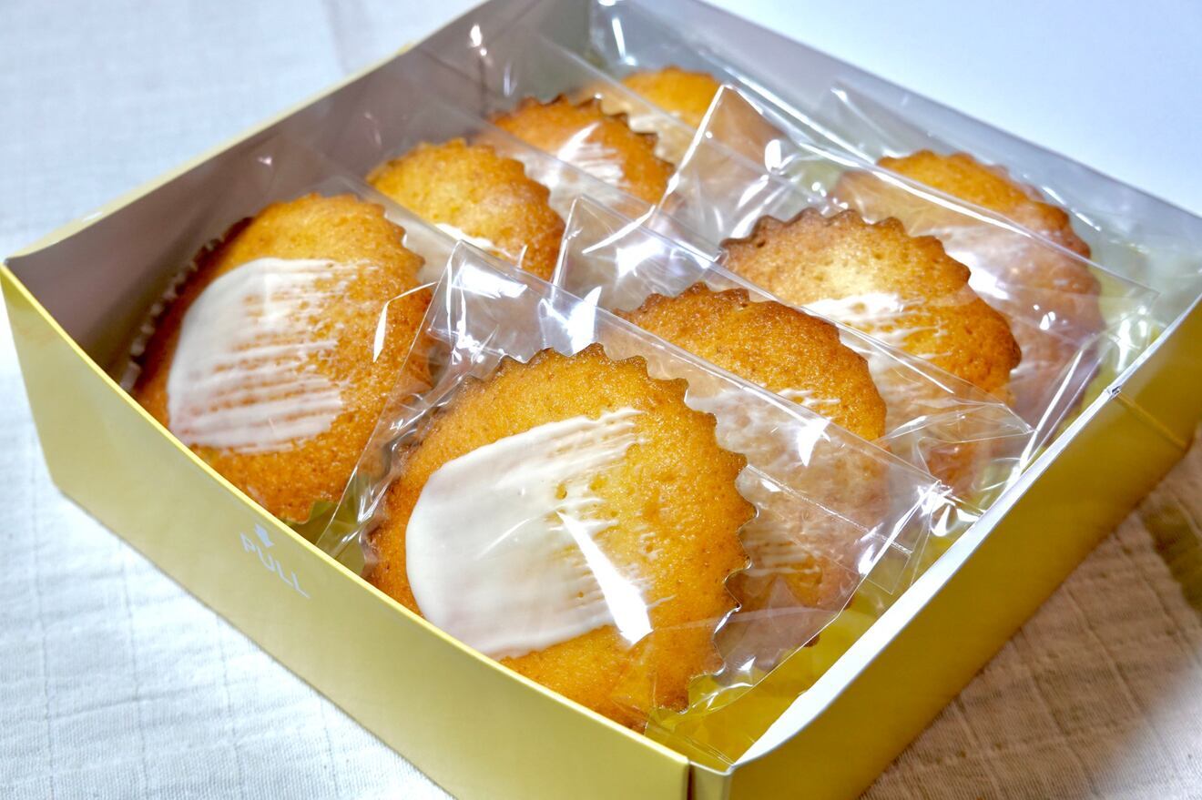 無農薬レモンのマドレーヌ🍋８個入箱ギフト