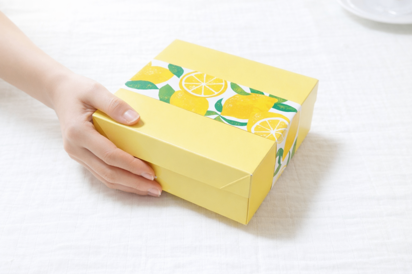 無農薬レモンのマドレーヌ🍋８個入箱ギフト