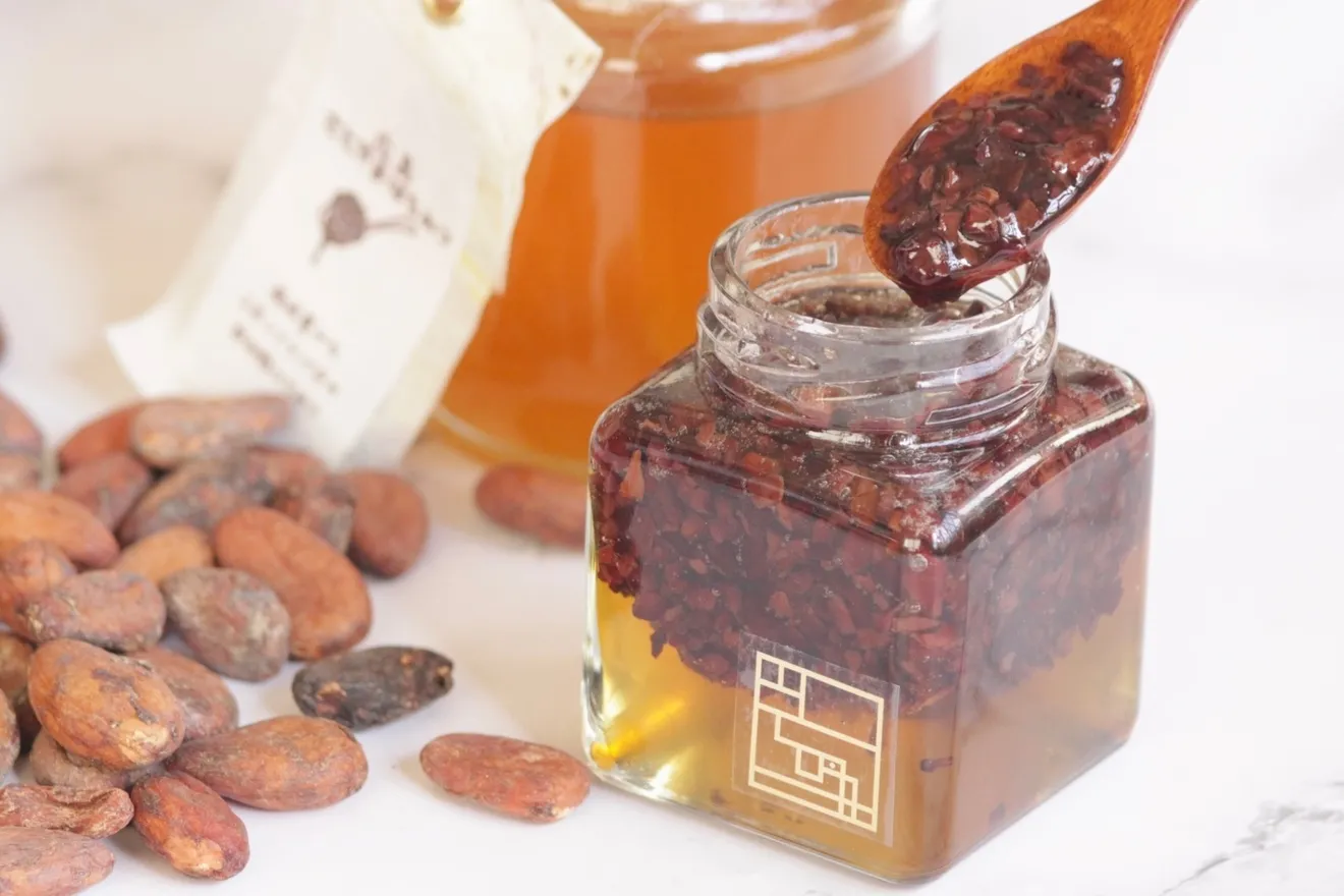 🍯カカオニブハニーと季節のコンフィチュール【ラ・フランス】🍐