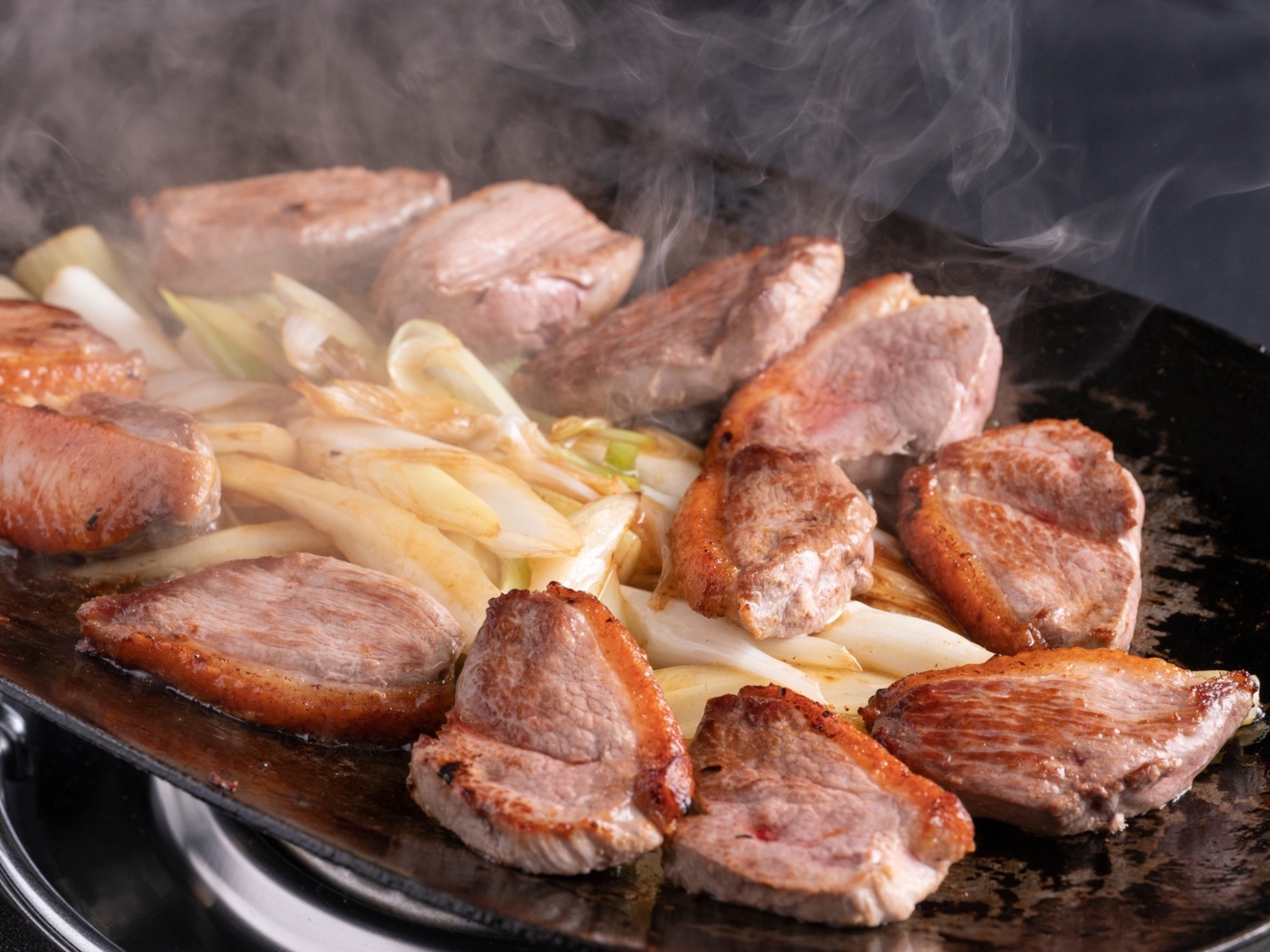 まりも名物　鴨の鋤焼きセット