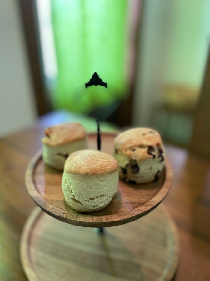 ✨甘さひかえめ、ほっこりご褒美💕天然酵母の豆乳スコーン✨