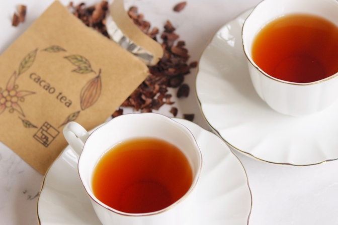 甘くないのに、チョコレート？少し不思議なカカオのお茶