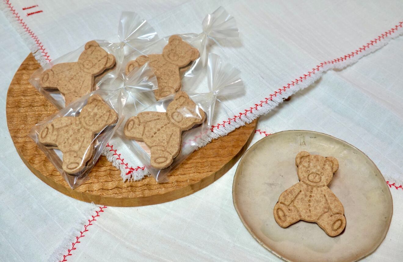 くまさんチョコサンドスパイスクッキー　５個入り