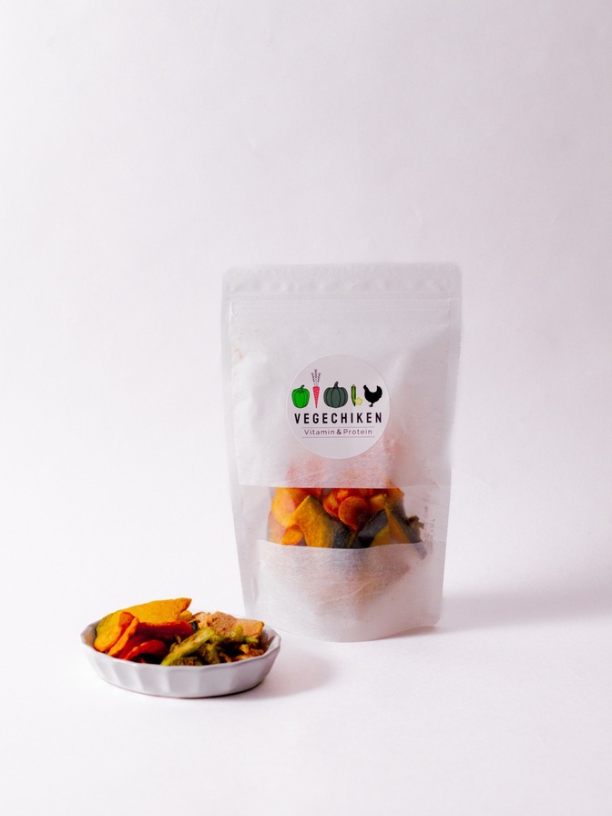 無添加おやつ🥕野菜&チキンチップス🐓
45g２袋セット