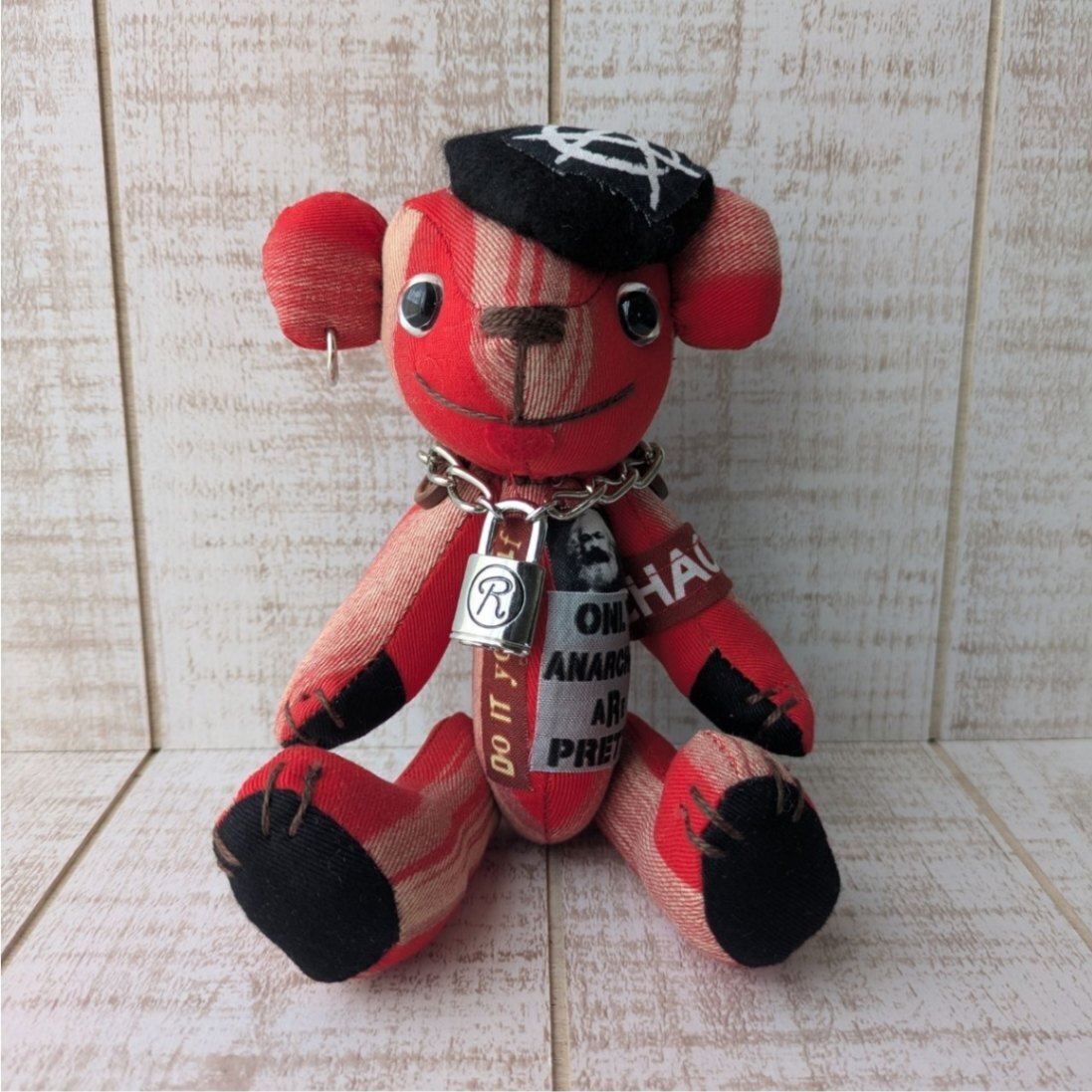 ANARCHY BEAR Jr.テディベア（１８ｃｍ）