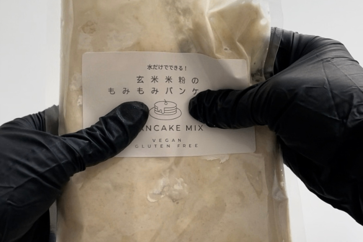 食べて腸からキレイに!簡単玄米粉パンケーキミックス砂糖なし！小麦・卵・乳製品不使用！農薬不使用玄米