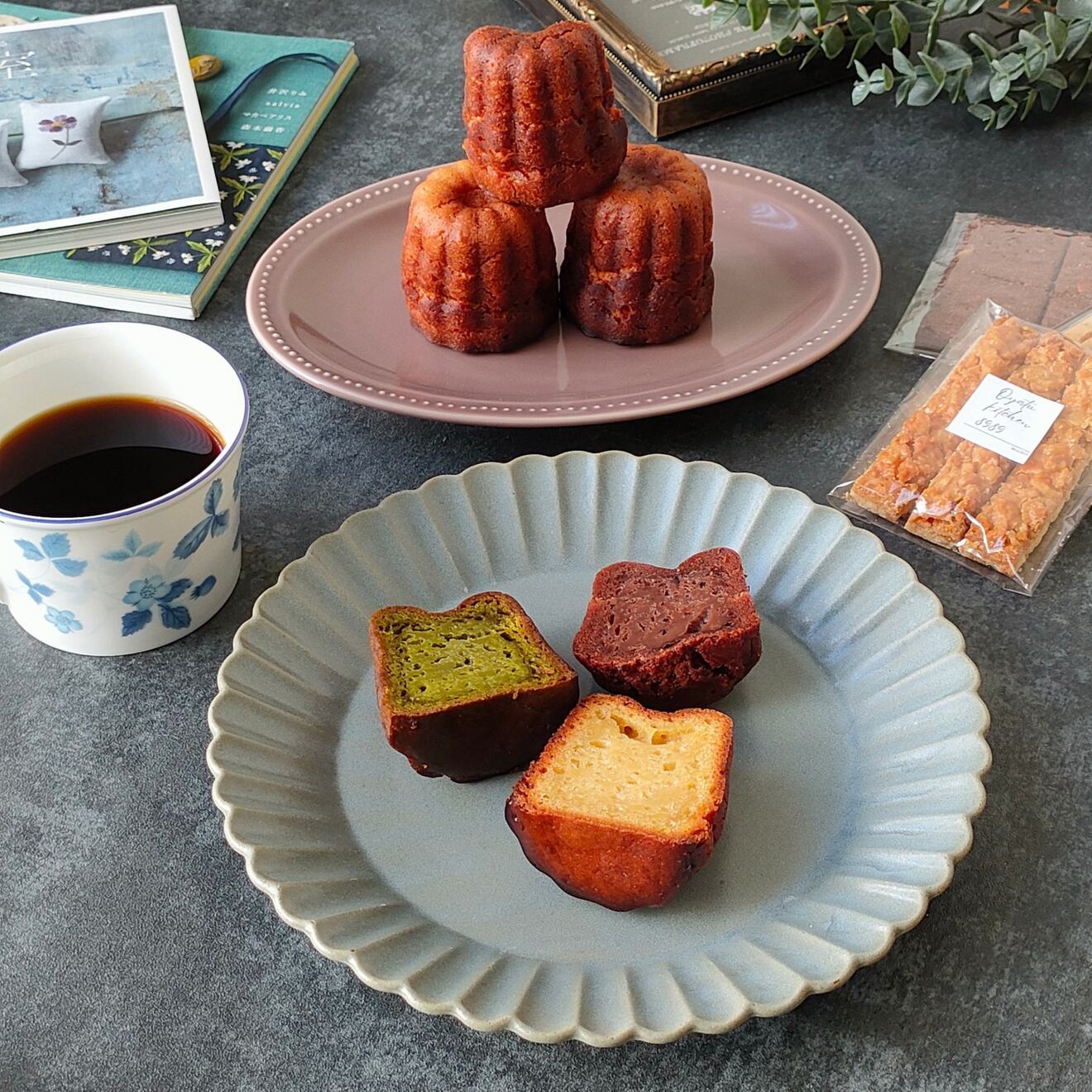 【冷凍】米粉・ヴィーガンカヌレ (3種類/6個セット)