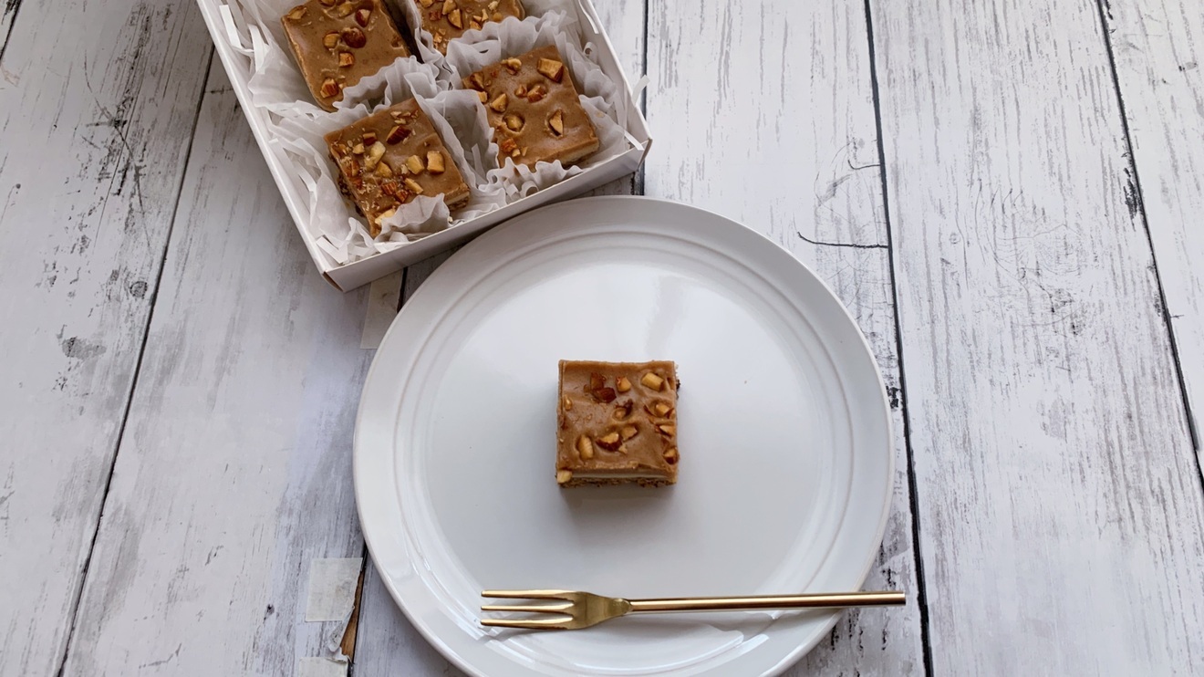 【Rawキャラメルナッツキューブ】オフ会から生まれたスイーツ🫶🏻白砂糖不使用・グルテンフリー！
