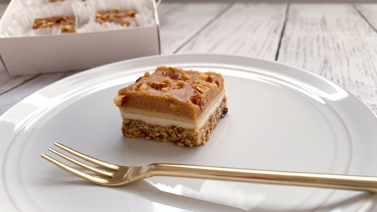 【Rawキャラメルナッツキューブ】オフ会から生まれたスイーツ🫶🏻白砂糖不使用・グルテンフリー！
