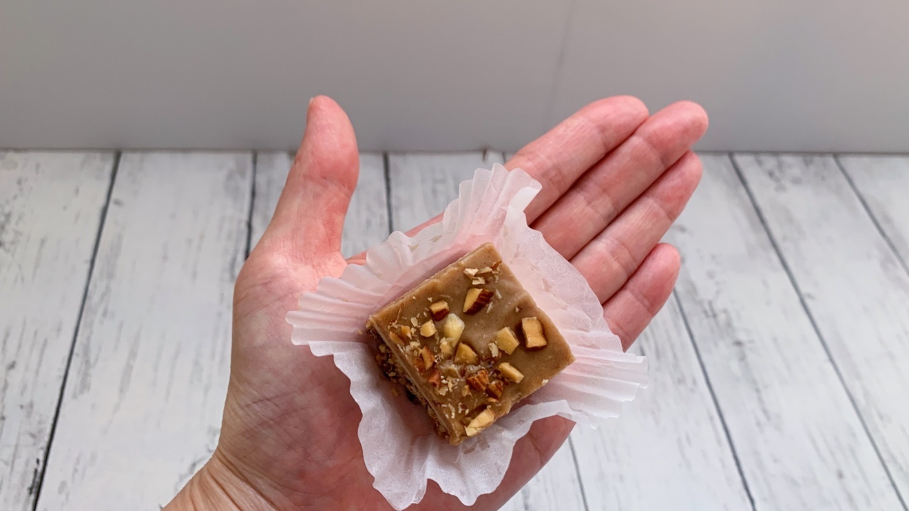 【Rawキャラメルナッツキューブ】オフ会から生まれたスイーツ🫶🏻白砂糖不使用・グルテンフリー！
