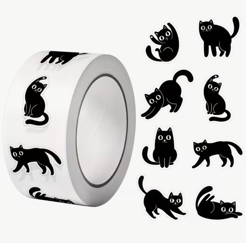 黒猫B シール500