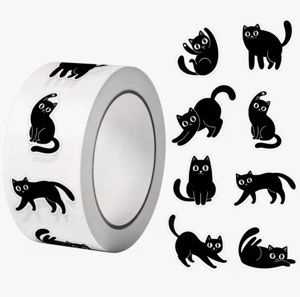 🐈‍⬛たくさん貼れる🐈‍⬛愉快な黒猫🐈‍⬛
🐈‍⬛シール500枚❣️🐈‍⬛