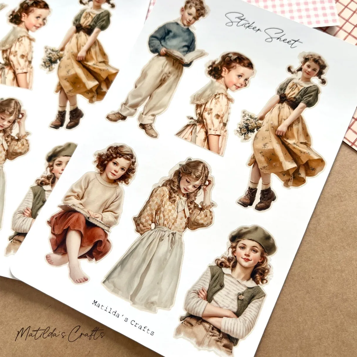 Sticker Sheet（シートシール）Soft Reading Day　MA-S0009