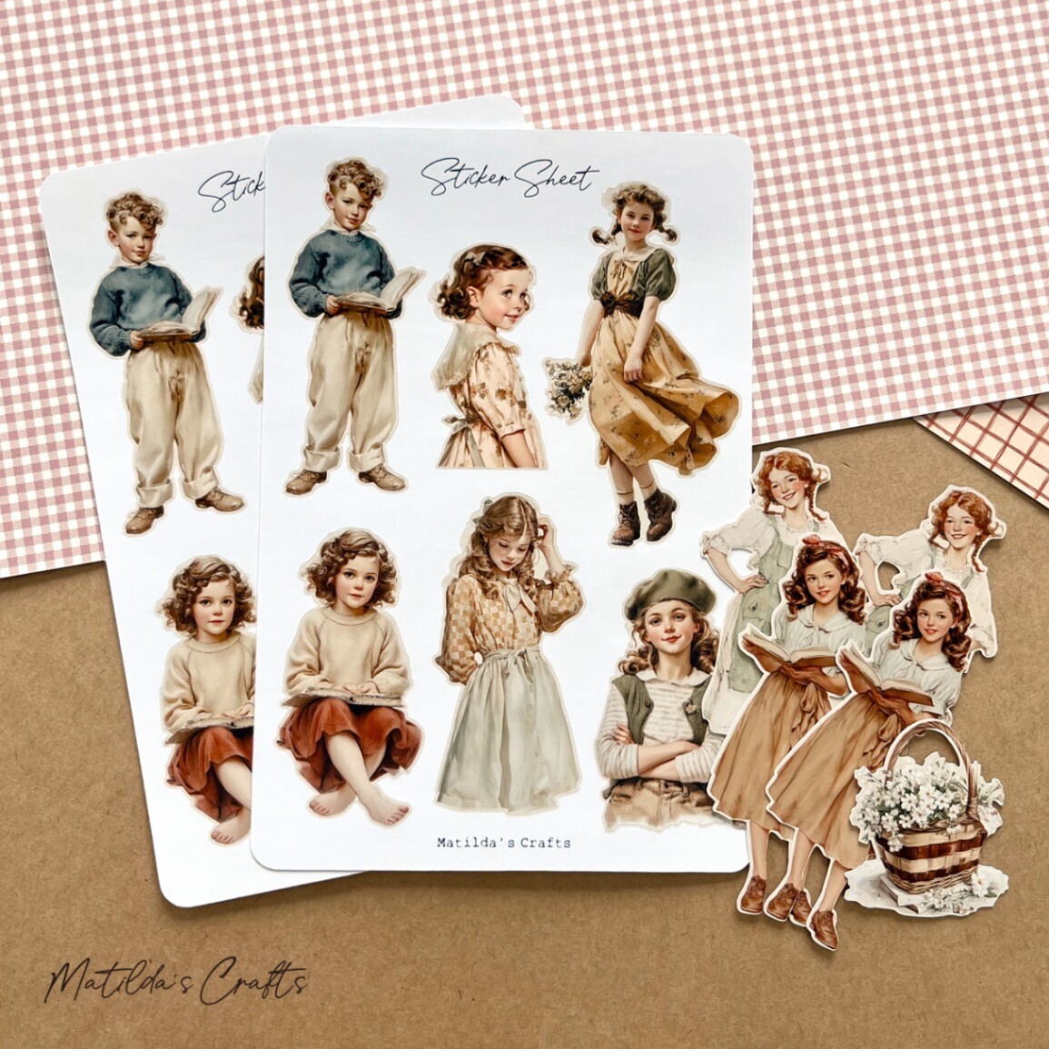 Sticker Sheet（シートシール）Soft Reading Day　MA-S0009