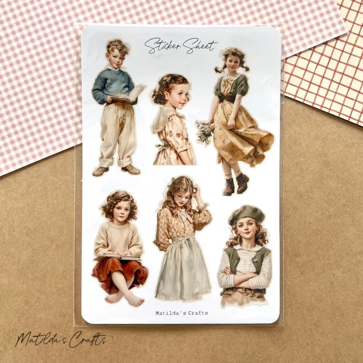 Sticker Sheet（シートシール）Soft Reading Day　MA-S0009
