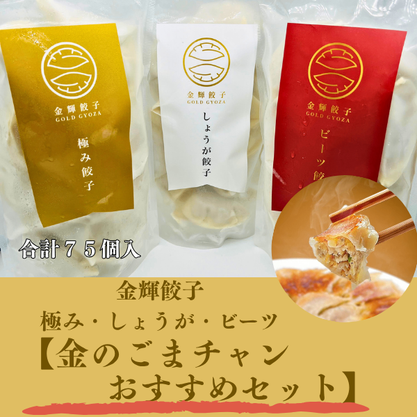 金輝餃子【金のごまチャンおすすめセット】