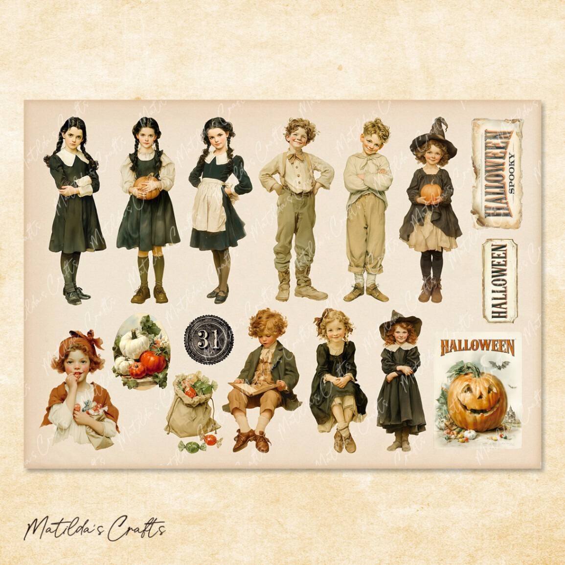 コラージュシート　MA-0056