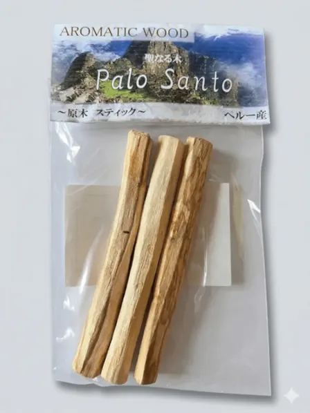 パロサント（香木）3本入り【煙の香りを楽しむアイテムです】