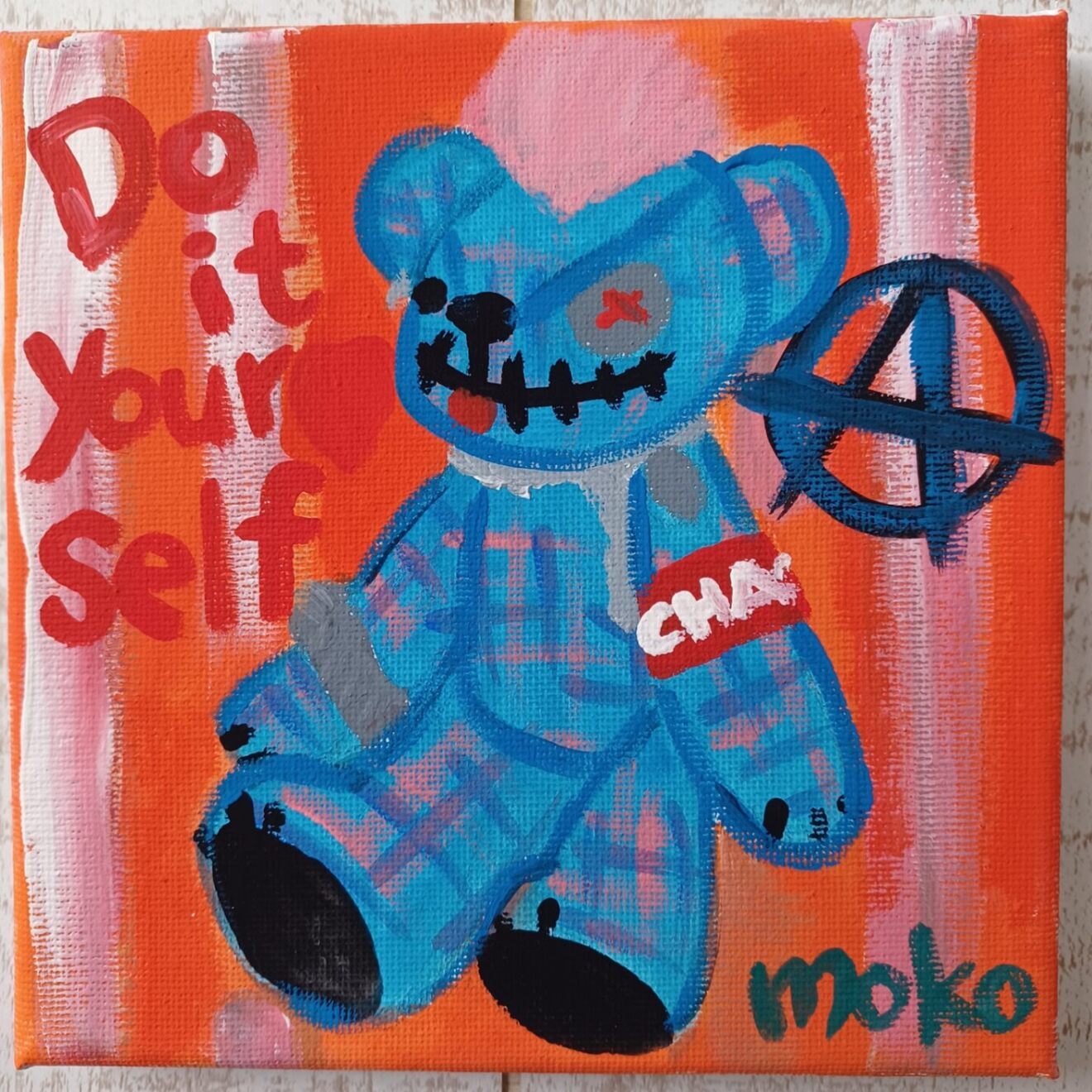 【A２1】テディベアアート