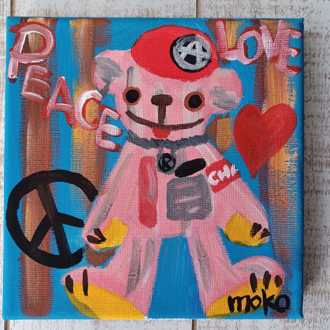 【A19】テディベアアート