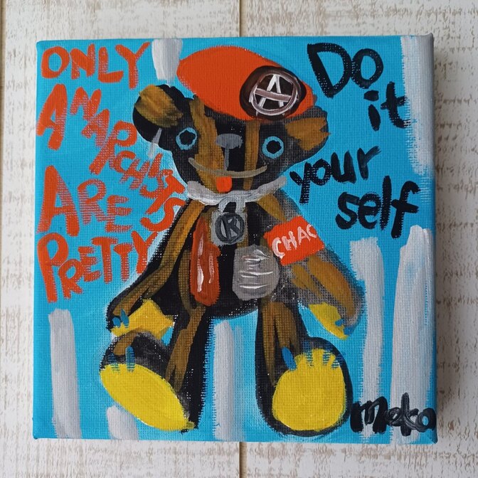 【A11】テディベアアート