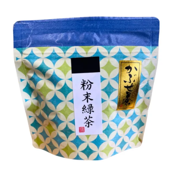 【伊勢茶】かぶせ茶 粉末緑茶 50g 約25杯分 三重県産 粉末茶