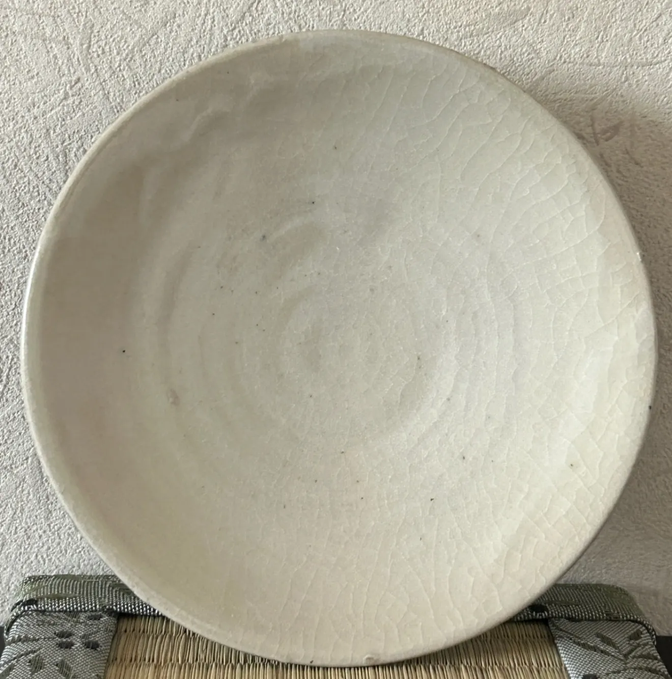 丸皿(ベンガラ) 小皿 皿 器 陶器 和食器 受賞作家 手作り 一点物 ㉟