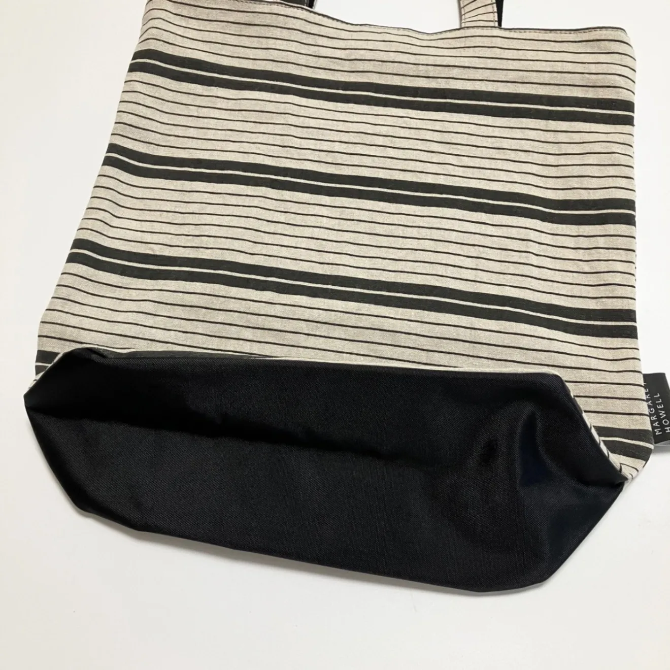 新品 マーガレットハウエルアイデア トートバッグ バッグ ブラック レディース メンズ 