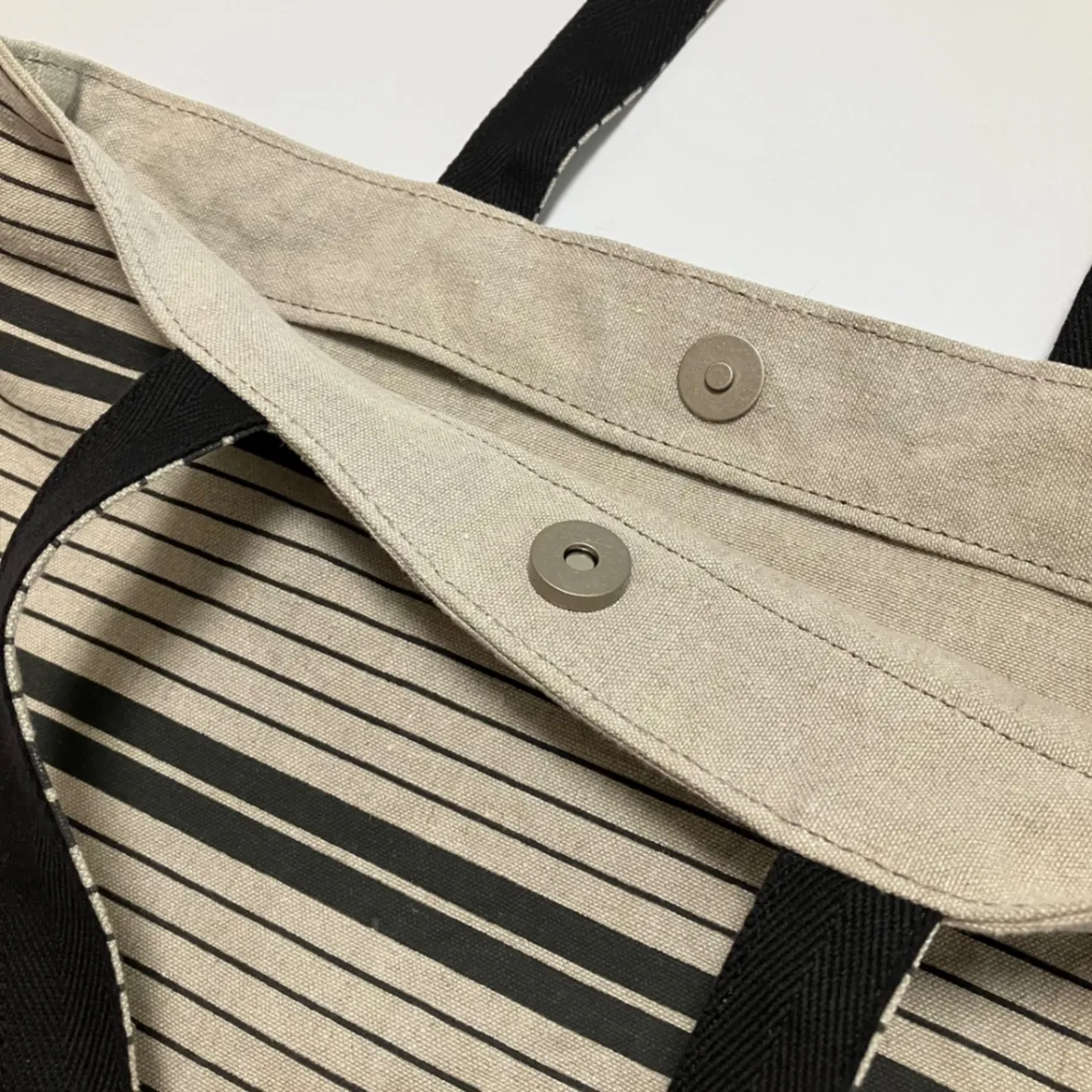 新品 マーガレットハウエルアイデア トートバッグ バッグ ブラック レディース メンズ 