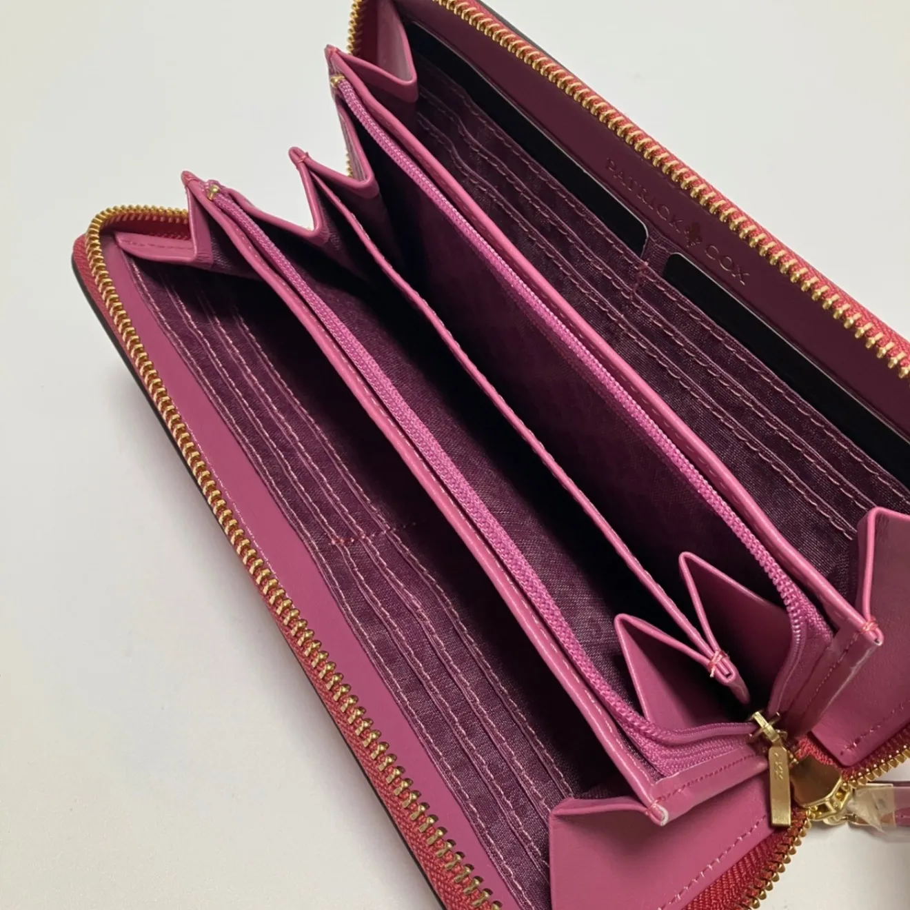 未使用 パトリックコックス 長財布 財布 レディース ピンク 本革 レザー PXLWCDT2