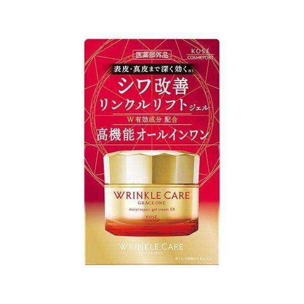 コーセー グレイスワン リンクルケア モイストジェルクリーム CT バイオセルロースマスク