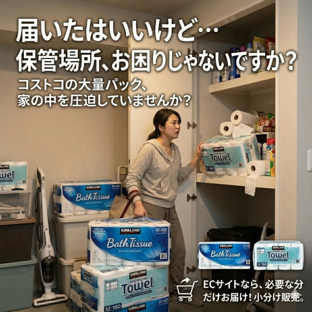 コストコ カークランド トイレットペーパー 12ロール ダブル 42.9m 大容量