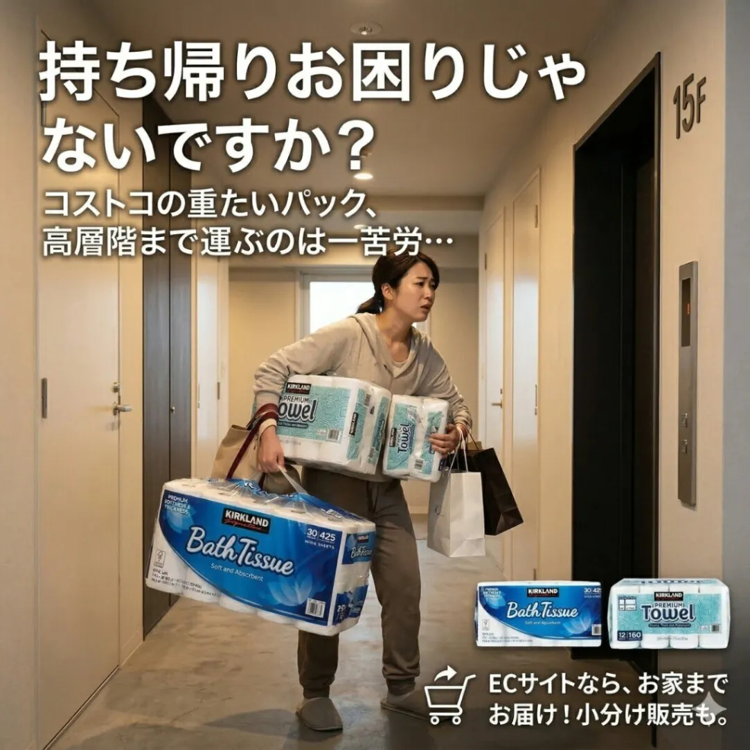 コストコ カークランド トイレットペーパー 12ロール ダブル 42.9m 大容量