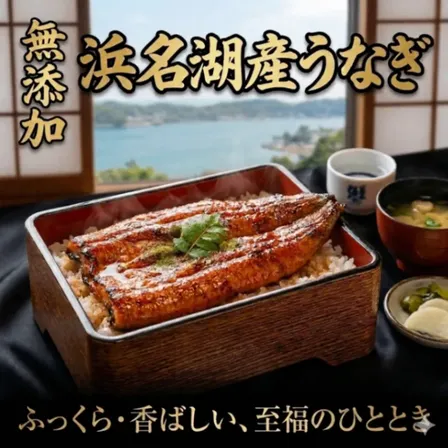 浜名湖産 うなぎ蒲焼き 2尾  国産うなぎ 鰻  冷凍 無添加 土用の丑の日【お中元・夏ギフト】