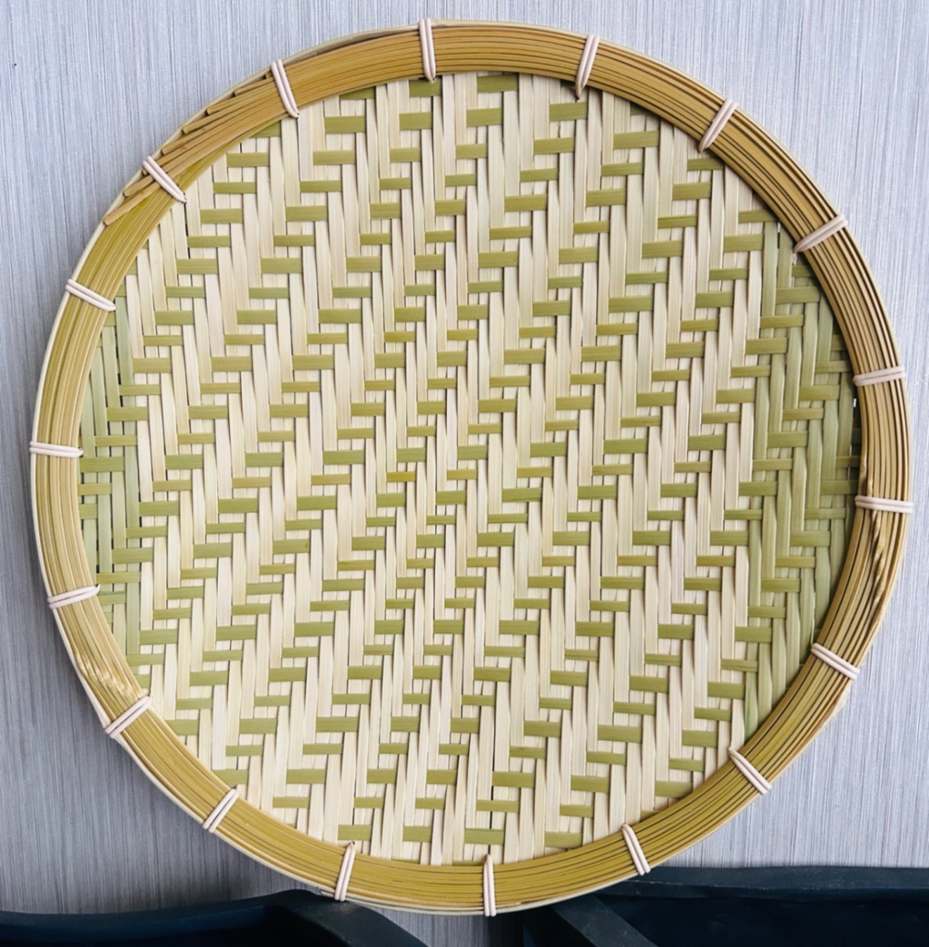 ⑦ 竹ザル 40㎝ 国産 真竹【希少生産の日本製竹ザル】ざる