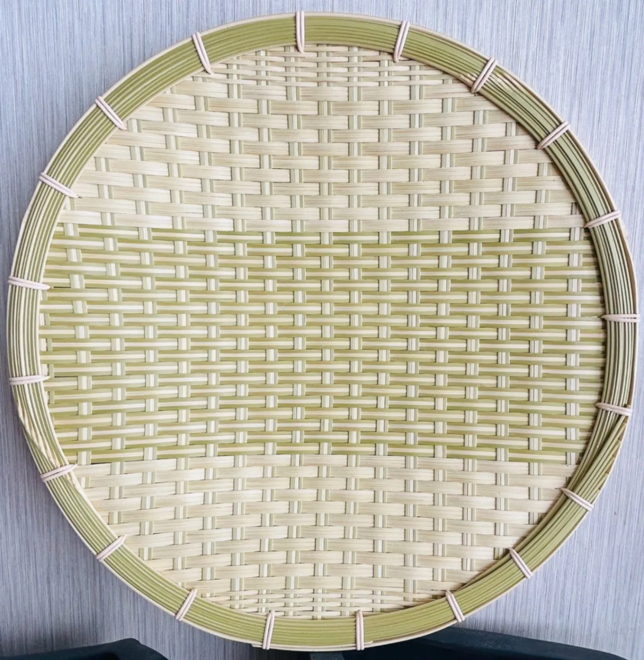 ⑩ 竹ザル 45㎝ 国産 真竹【希少生産の日本製竹ザル】ざる