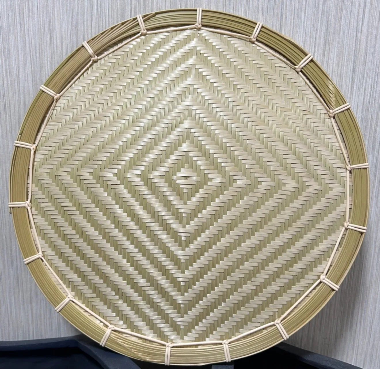 ⑪ 竹ザル 40㎝ 国産 真竹【希少生産の日本製竹ザル】ざる
