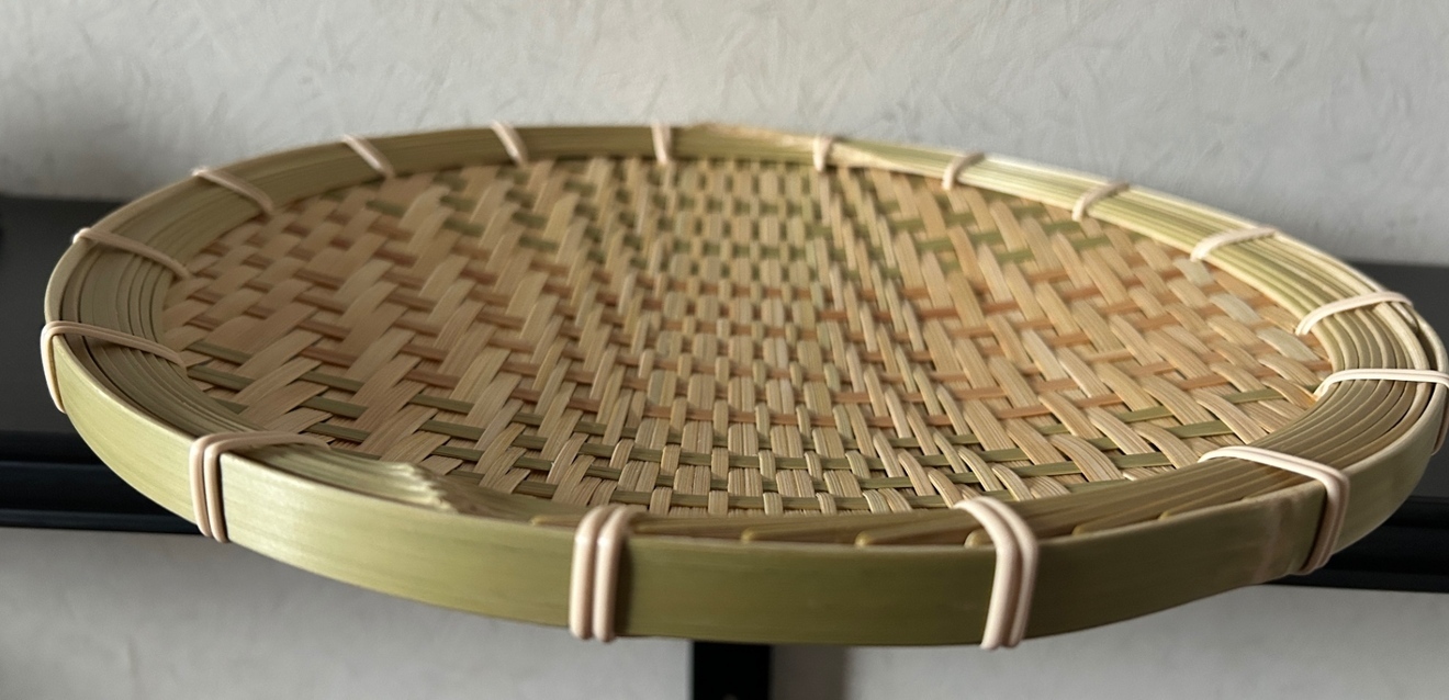 ⑭ 竹ザル 30㎝ 国産 真竹【希少生産の日本製竹ザル】ざる