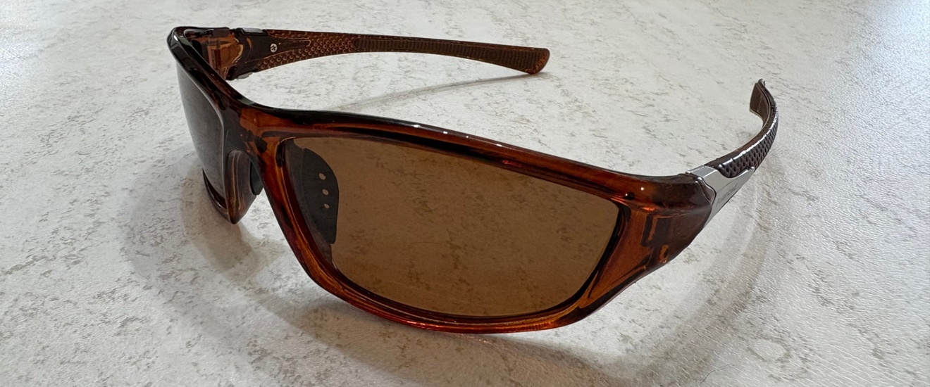 偏光 サングラス レンズ 軽量 スポーツ ドライブ 釣り UV メガネ 眼鏡 ブラウン
