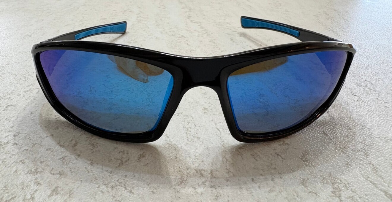 偏光 サングラス レンズ 軽量 スポーツ ドライブ 釣り UV メガネ 眼鏡 スカイブルー
