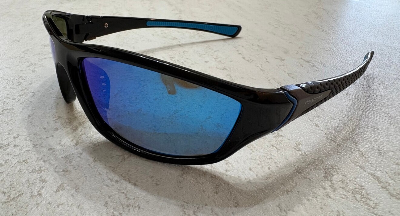 偏光 サングラス レンズ 軽量 スポーツ ドライブ 釣り UV メガネ 眼鏡 スカイブルー
