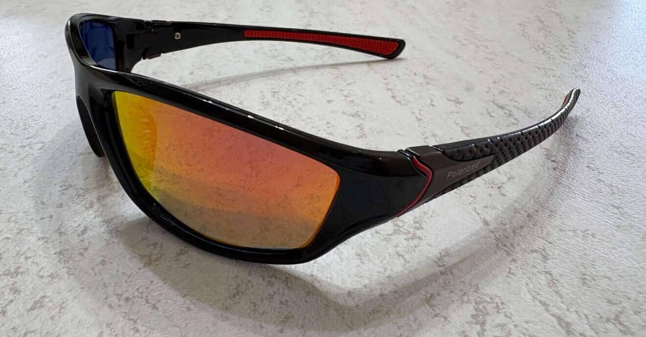 偏光 サングラス レンズ 軽量 スポーツ ドライブ 釣り UV メガネ 眼鏡 オレンジ
