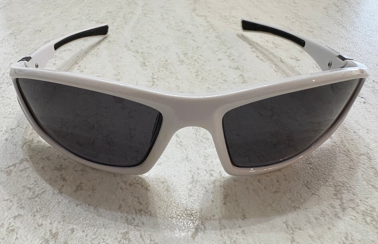 偏光 サングラス レンズ 軽量 スポーツ ドライブ 釣り UV メガネ 眼鏡 ホワイト
