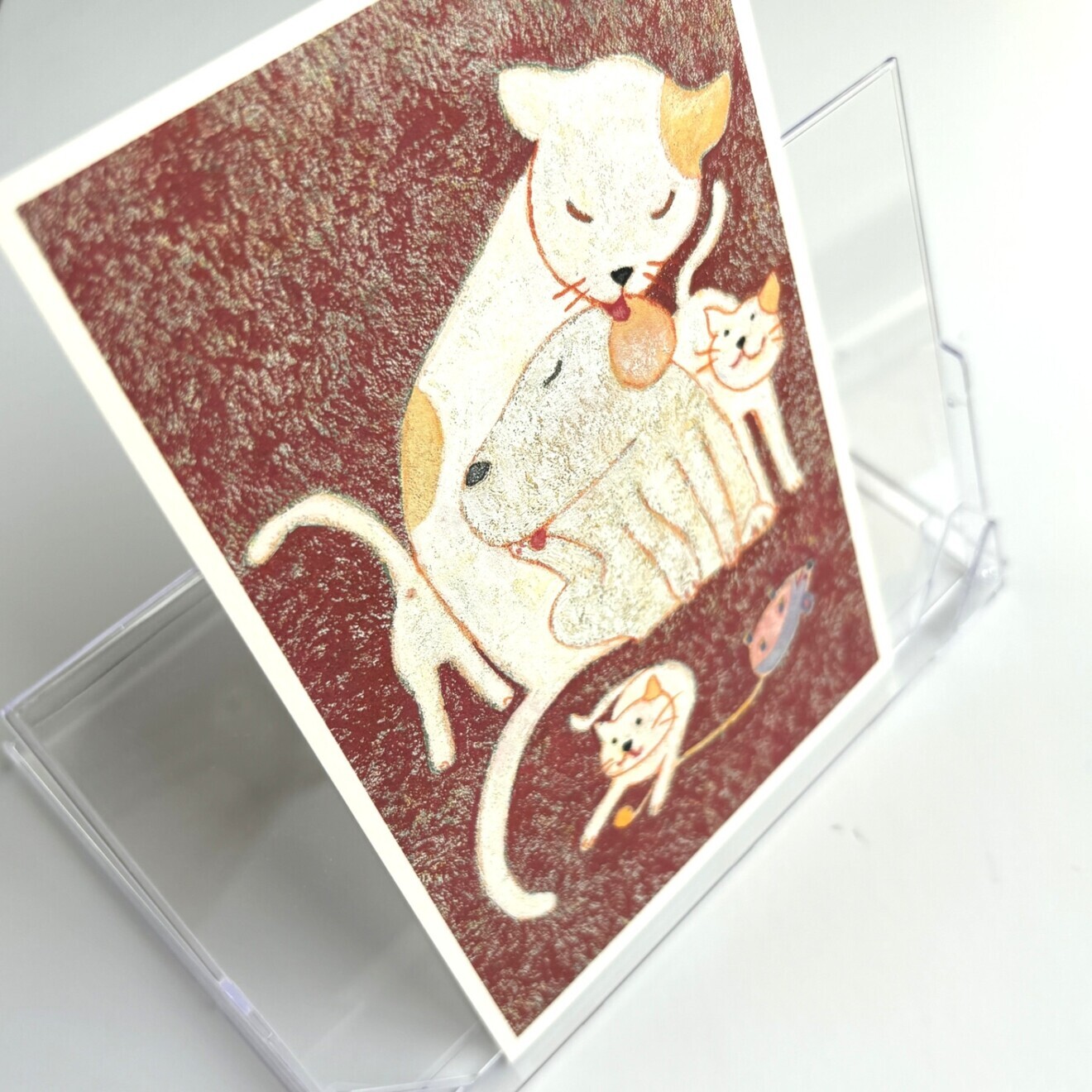 【2枚で送料無料】　子育て｜イラストポストカード